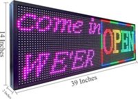 Cartelera de texto rodante Pantalla LED P10 para exteriores para tienda minorista Centro comercial Nombre frontal Pantalla de desplazamiento IP65 Señal de programa LED