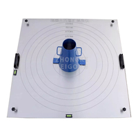 Probador de hormigón autoconsolidado J-Ring Aparato de prueba con cono de asentamiento y placa base