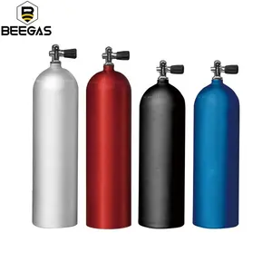 Tangki selam Aluminium tekanan tinggi, 300bar silinder selam Aluminium tekanan tinggi, 2L hingga 20L