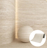 Panneaux muraux en pierre artificielle imprimés en 3D pour villa moderne, revêtement mural en pierre, matériau de décoration, flexible, doux, 93% quartz naturel, intérieur