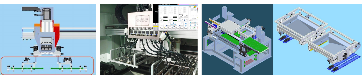 Inline-Vision unterstützte automatisches PWB-Trennzeichen YS330AT