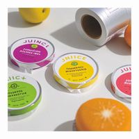 Nouvelle Arrivée Produit de Protéines Personnalisé Imprimé Transparent Logo Étiquettes Autocollant
