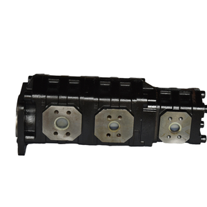 Huamao20/903200 High Pressure Hydraulic Triple Gear Pump 20/911200 20/903200 7029122005 7441 4071 FIT <b>on</b> JCB 3CX - Product Image 2
