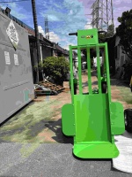 Chariot Électrique Pliable avec Roues Gonflables - Offre Spéciale
