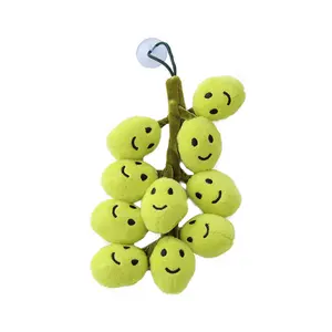 Grape Plush Toys Cup Fruits plush stuffed toy Keychain Car-Decor Charms Room Decor Cute stuffed & plush toys