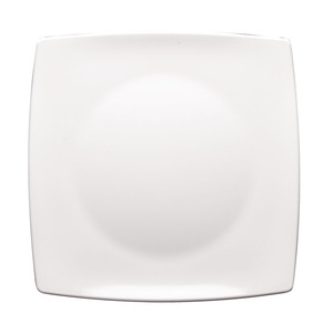 Trắng nhựa thực phẩm khay 12 inch melamine tấm vuông dày bán buôn nhà hàng tấm ăn tối - Product Image 3