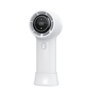 Siou Portable Handheld Fan 100-Speed Digital Display <b>Mini</b> <b>USB</b> Rechargeable Outdoor Use - Product Image 4