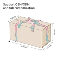 Caja de Regalo Magnética Plegable Ecológica Personalizada, Caja de Papel Kraft Plegable de Lujo para Ropa y Productos de Panadería