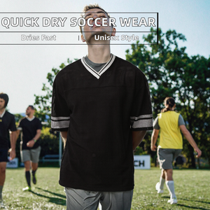 Venta al por Mayor de Ropa Deportiva de Fútbol de Secado Rápido para Adultos, Camisetas de Entrenamiento, Chalecos, Petos, Camisetas de Práctica, 100% Poliéster - Product Image 2