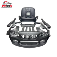 Kit carrosserie large pour BMW F22 F87, style MP Série 2 F22, mise à niveau F87 M2 Competition, pare-chocs et kit carrosserie en fibre de carbone