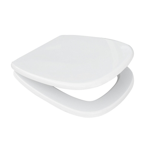 Asiento de Inodoro Dolomite Fleo Blanco con Diseño Moderno Alargado, Cierre Suave de Liberación Rápida, con Urea para Uso en Baños - Product Image 2