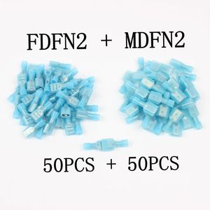 Connecteurs de bornes isolées à 2 broches FDFN MDFN1.25 pour l'ingénierie chimique, mâle et femelle, jaune, bleu, rouge, équipement de câblage - Product Image 5