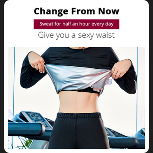 Combinaison de <span class=keywords><strong>sauna</strong></span> pour femmes, professionnelle, personnalisée, efficace, brûle les graisses, légère, manches longues, pour l'exercice, la remise en forme - Product Image 6