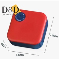 Kit de couture et de réparation portable avec boîte de rangement pour aiguilles et fils, boutons carrés, outils de réparation de couture, vente en gros