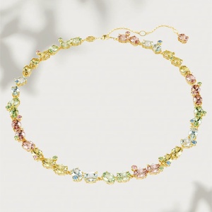 Set di Gioielli Serie Candy Heart - Bracciale, <span class=keywords><strong>Collana</strong></span>, Anello, Orecchini in Cristallo Sfumato - Accessori di Lusso ed Eleganza - Product Image 5