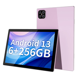 Tablet PC de 10,1 pulgadas, nueva entrega rápida, económica, 256GB 6 +, configuración de memoria, ratón, teclado, cubierta protectora, tabletas comerciales - Product Image 3