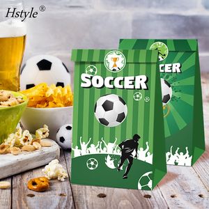 12pcs Soccer Goodie Bags Football Treat Bags For Soccer Birthday Party Supplies Soccer Snack Bags For Kids Boys Girls HS1184 - Product Image 1