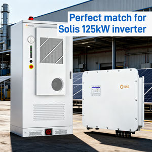 Système de stockage d'énergie solaire hybride 265 kWh 215 kWh 100 kW, onduleur, batterie au lithium Lifepo4 ESS, haute tension, industriel, commercial - Product Image 3