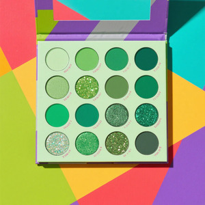 กลิตเตอร์อายแชโดว์สีเขียวด้านปราศจากแป้งทาหน้า16สีออกแบบได้ตามที่ต้องการ - Product Image 6