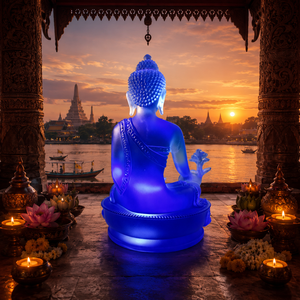 <span class=keywords><strong>พระ</strong></span>พุทธ<span class=keywords><strong>ร</strong></span>ูปพระค<span class=keywords><strong>ร</strong></span>ิสต์มาสแก้วหลากสีสันเคลือบเงาแบบกำหนดเอง งานแก้วตกแต่งบ้านโปร่งแสง <span class=keywords><strong>ร</strong></span>ูปปั้นพระพุทธเจ้าพยาบาล - Product Image 4