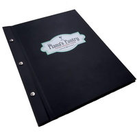 Taiwan disesuaikan Hard Cover Menu buku seni kertas dengan sempurna Binding dan Coil terbuat dari karton