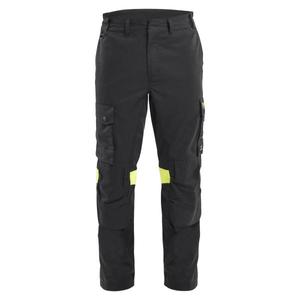 BLAKLADER - 141715129933C44 Pantalon inhérent Noir/Jaune haute visibilité-PANTALON DE TRAVAIL EAN 7330509902943 PANTALON DE TRAVAIL EN DENIM - Product Image 1