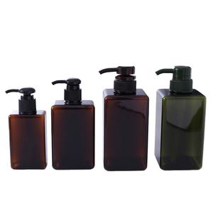 Hot Selling 8oz 450ml 650ml Amber White Color <b>Square</b> Shape Liquid Soap <b>Container</b> <b>Plastic</b> Foam Pump Bottles - Product Image 6