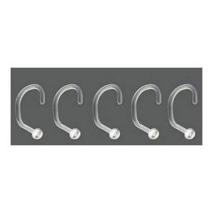 Anillos de Nariz de Plástico, Joyería Corporal de Moda, Regalo para Niños, Bodas, Compromisos y Fiestas - Product Image 1