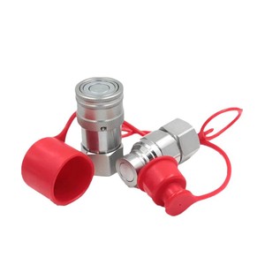 ข้อต่อไฮดรอลิกแบบเร็ว Good Ff รุ่น Iso16028 ปลั๊กเกลียวใน G1 2 สำหรับตัวเชื่อมต่อเบรกเกอร์ไฮดรอลิก ทำจากเหล็กกล้าคาร์บอน - Product Image 3