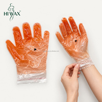 Lot de 140 g de gants et chaussettes en cire de paraffine parfumés à la pêche, jetables, pour un soin intensif hydratant des mains – Kit masque de soin des mains