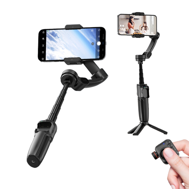 M05 Gimbal Stabilizer Smartphone 3-Axis Handheld Stable Gimbal Long Endurance Universal Phone Holder Desktop Stabilizer