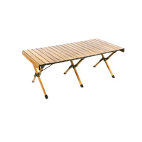 Table à manger moderne pliable et portable pour la cuisine, mobilier d'extérieur, voyages en voiture, design robuste et pliable, pique-niques