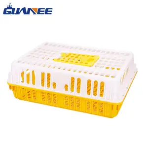 Nhà máy lồng CỬA Nắp tái sử dụng container 16 vít gà Giao thông vận tải thùng doanh thu hộp cho hen gà ngỗng chim thỏ duc