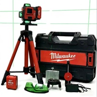 Kit de niveau laser vert 4D 16 lignes à couverture complète avec piles 360° pour la vente en gros °   Niveau laser vert auto-nivelant haute précision