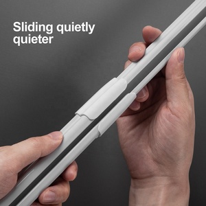 Bán Sỉ Giảm Giá Mạnh Đường Ray Rèm Kéo Dài Đường Ray Kính Thiên Văn Đường Ray Rèm Trượt Kéo Dài Điều Chỉnh Được - Product Image 2