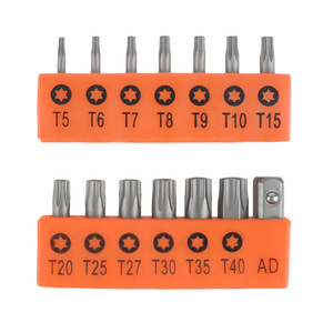 Hollow <b>Torx</b> Bits 14Pc 25Mm S2 Alloy Steel For Workshop Use - Product Image 3