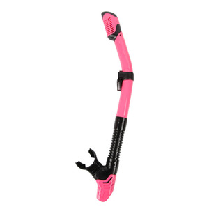Snorkel seco de silicona tamaño M, equipo duradero para nadar y hacer snorkel para adultos y niños, negro, rosa, azul real - Product Image 5