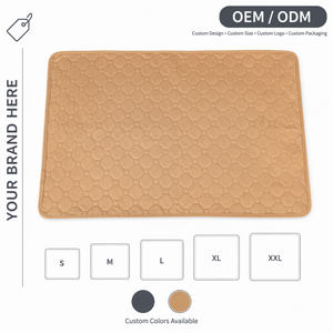 Coussinets de dressage <span class=keywords><strong>pour</strong></span> chiens super absorbants et imperméables à 4 couches, respirants et lavables, avec protection de canapé réutilisable et antidérapante. - Product Image 6