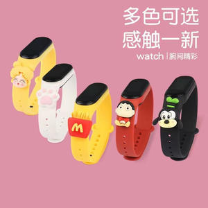 Ceinture de montre de sport Bracelet LED charmant Bracelet de dessin animé Mi Band 5 Bracelet de montre intelligent pour Mi Band 7 6 5 4 3 - Product Image 2