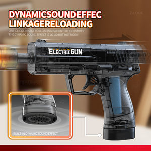 夏高速ウォーターガンブラスターシューターガン大容量リチウム電池長距離自動水噴出ガン子供用 - Product Image 4