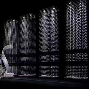 Cortina <span class=keywords><strong>de</strong></span> cadena <span class=keywords><strong>de</strong></span> cuentas <span class=keywords><strong>de</strong></span> cristal para candelabro, decoración <span class=keywords><strong>de</strong></span> fiesta <span class=keywords><strong>de</strong></span> boda, <span class=keywords><strong>guirnalda</strong></span> <span class=keywords><strong>de</strong></span> cristal para pilar <span class=keywords><strong>de</strong></span> cristal - Product Image 1