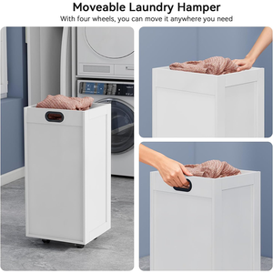 Meubles <span class=keywords><strong>de</strong></span> <span class=keywords><strong>salle</strong></span> <span class=keywords><strong>de</strong></span> <span class=keywords><strong>bain</strong></span> personnalisés : Meubles-lavabos en bois, meuble-lavabo pour toilettes, meuble <span class=keywords><strong>de</strong></span> <span class=keywords><strong>salle</strong></span> <span class=keywords><strong>de</strong></span> <span class=keywords><strong>bain</strong></span> en panneau <span class=keywords><strong>de</strong></span> bois avec miroir - Product Image 5