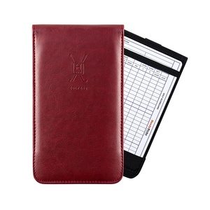 Custom Quality Leather Portable Lightweight <b>Golf</b> Score Card Holder Yardage Book Cover <b>Golf</b> Scorecard Holder <b>Golf</b> Scorecard Holde - Product Image 3
