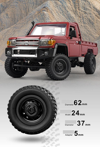 Voiture <span class=keywords><strong>RC</strong></span> originale du fabricant, taille réelle 1/12, VTT télécommandé 2.4G, modèle rétro de simulation, jouet cadeau - Product Image 5