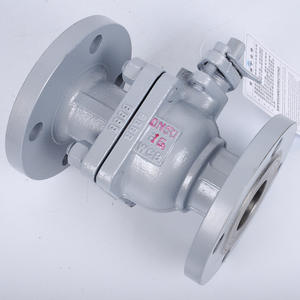 Válvula de Bola de Sellado Suave Manual de Alta Temperatura Q41F-16C, Bridada, de Acero al Carbono Metálico, Sellada, para Control de Agua - Product Image 5