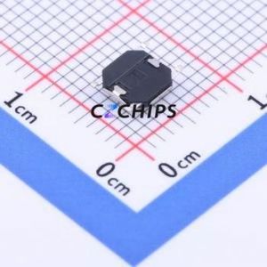 YTS-C005-3B Tactile Switch SMD,5.2x5.2mm Switch Single Pole Single Throw Round Button 3.5N Vertical Mount - Product Image 2