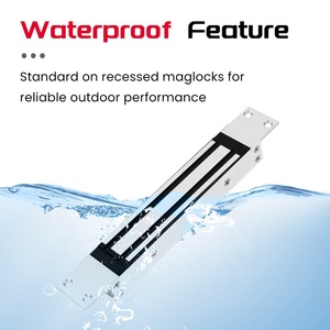 Serratura Elettromagnetica Nascosta Senza Chiave 60kg-500KG, Serratura a Mortasa Incassata per Porte in Legno, Vetro e Antincendio, Fail Safe, per Comunità, OEM, CE, RoHS - Product Image 4