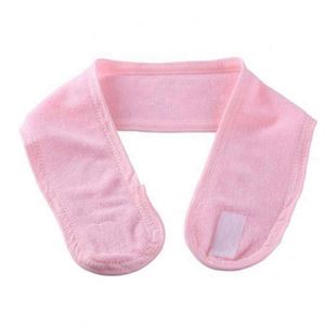Bandeau de maquillage et de soin du visage en tissu éponge avec logo personnalisé, idéal pour le SPA – Vente chaude - Product Image 2