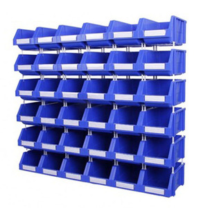 Thùng đựng đồ nhựa cỡ lớn thiết kế công nghiệp, chất liệu PP, giá treo tiết kiệm không gian, dùng để đựng đồ linh tinh nhỏ cho nhà để xe, văn phòng - Product Image 6