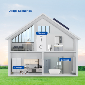 シャワー<span class=keywords><strong>220</strong></span>ボルト電気インスタント温水シャワー家庭用屋外ガレージプラスチック - Product Image 6